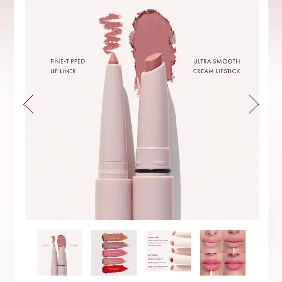 Wander Beauty Lipsetter Dual Lipstick and Liner — bohemian blush - Picture 3 of 7